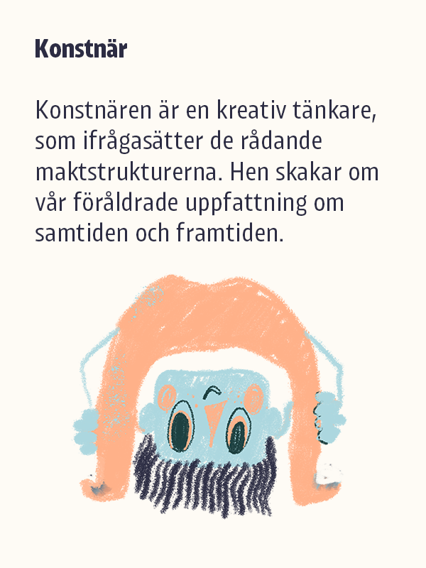 Konstnär.